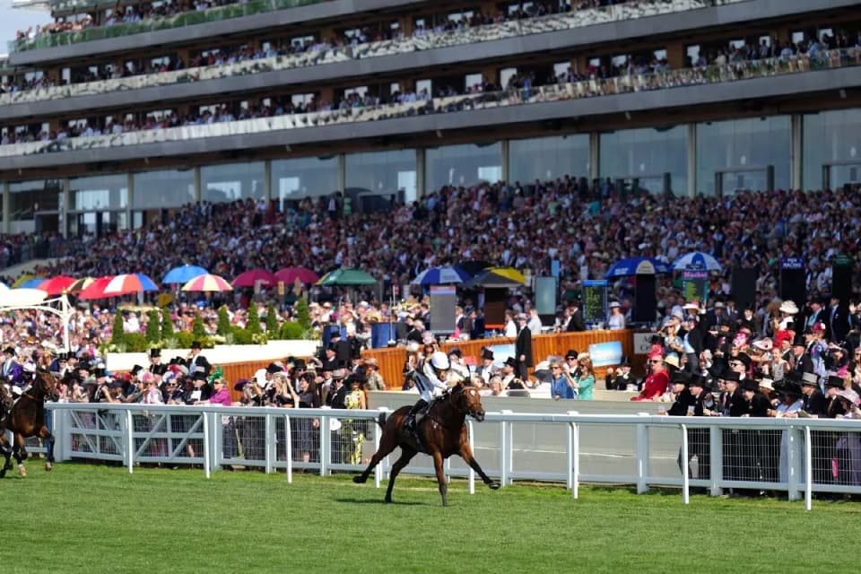 Docklands ridden by Hayley Turner wins the Britannia Stakes at Royal Ascot